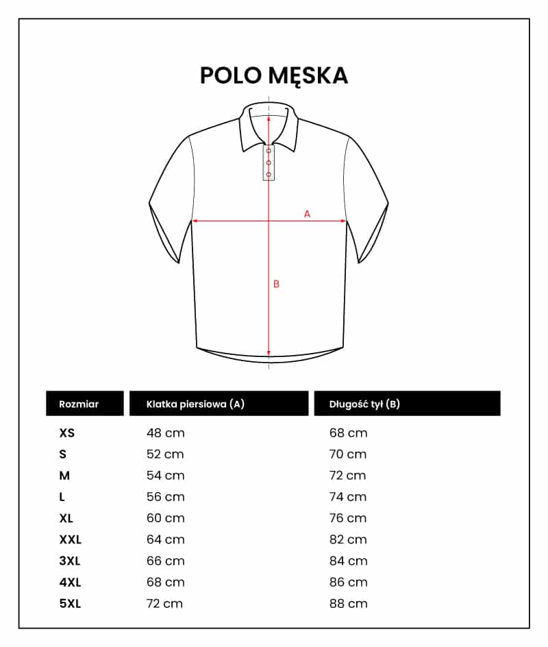 Koszulka Polo Męska – Krótki Rękaw