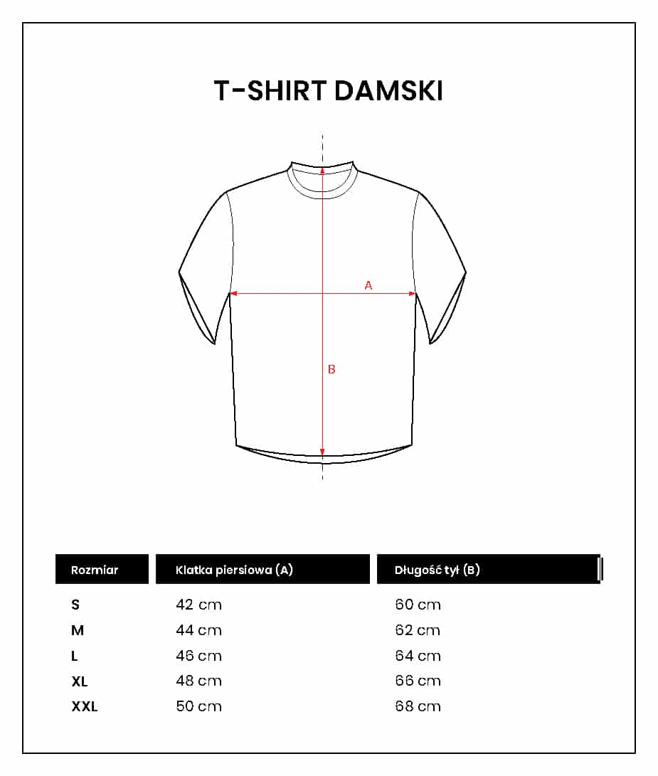 T-shirt Damski – Długi rękaw