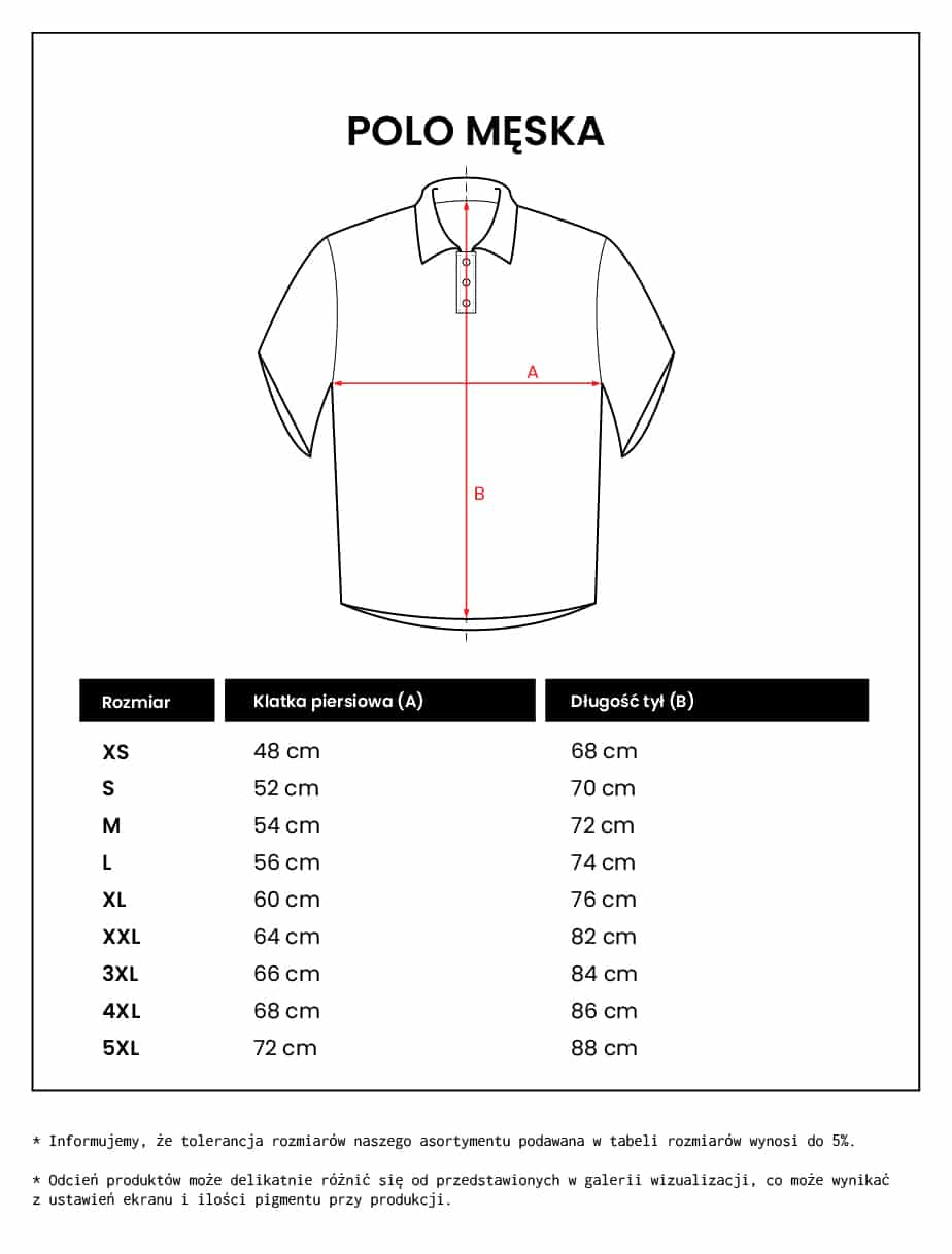 Koszulka Polo Męska – Długi rękaw